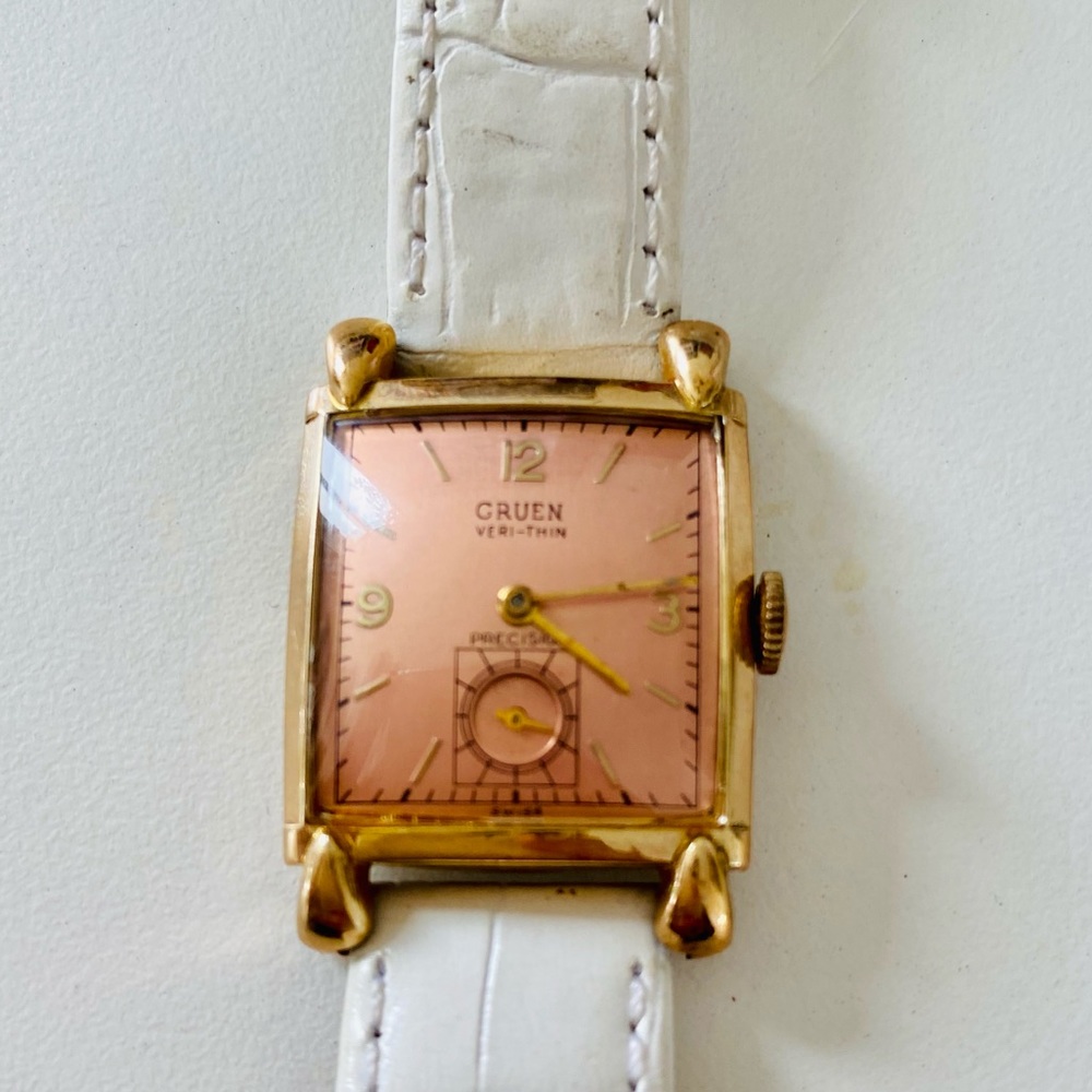 Green Veri-thin Rose Watch + 3 Straps